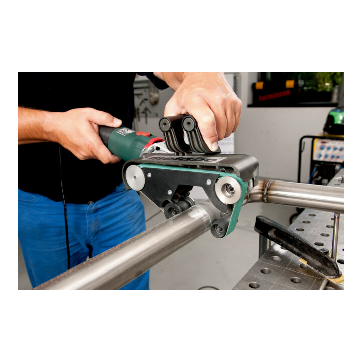 Metabo Rohrbandschleifer RBE 9-60 Set Stahlblech-Tragkasten