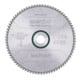 Metabo Sägeblatt "multi cut - professional", 254x2,4/1,6x30, Z80 FZ/TZ, 5°