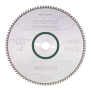 Metabo Sägeblatt "multi cut - professional", 300x2,8/2,2x30, Z96 FZ/TZ, 6°neg.