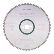 Metabo Sägeblatt "multi cut - professional", 315x2,8/2,0x30, Z96 FZ/TZ, 5°neg.-3