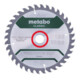Metabo Sägeblatt "precision cut wood - classic", 165x2,2/1,4x20 Z36 WZ 15°