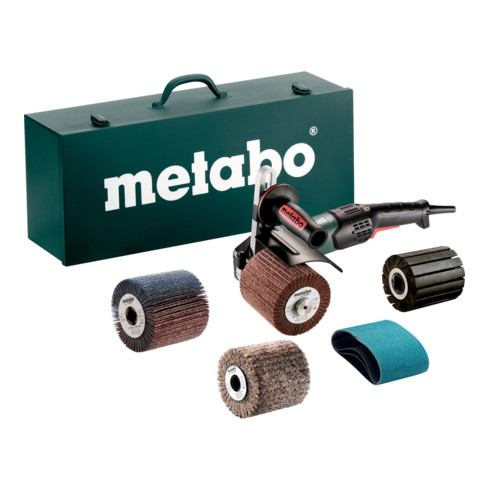 Metabo satineuse SE 17-200 RT set tôle d'acier mallette de transport