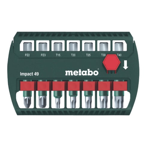 Metabo Scatola di bit Impact 49 per trapano avvitatore a percussione