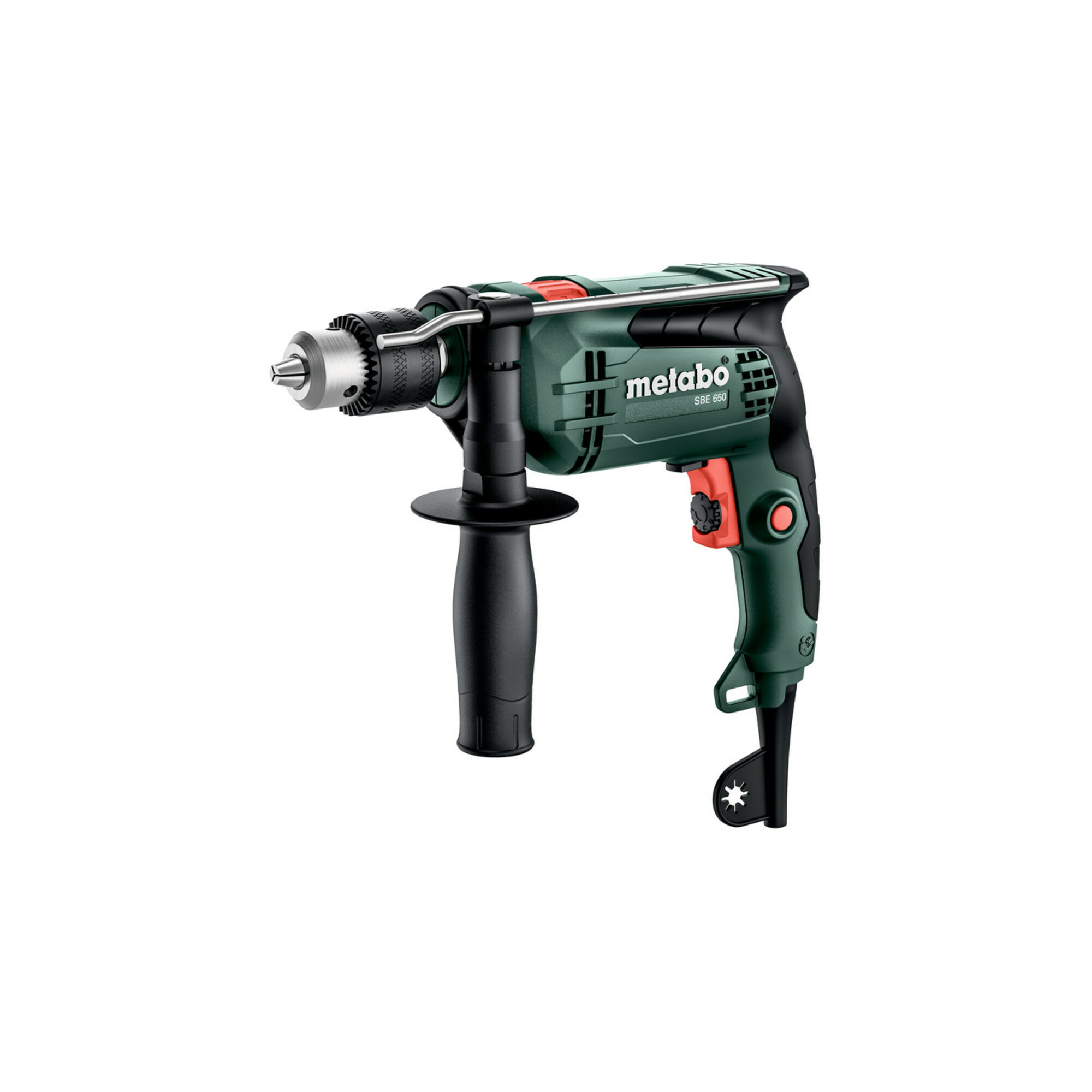 Metabo Schlagbohrmaschine SBE 650 Karton Zahnkranzbohrfutter