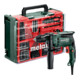 Metabo Schlagbohrmaschine SBE 650 Set (600742710) mit 78-teiliger Mobiler Werkstatt, Kunststoffkoffer