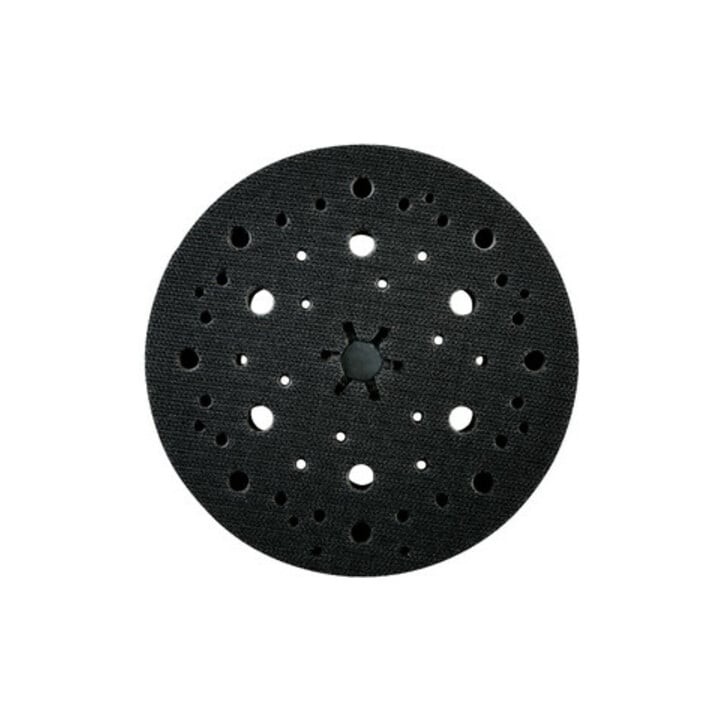 Metabo Schleifteller 150 mm, "multi-hole", mittelharte Ausführung, mit Kletthaftung