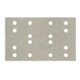 Metabo Schuurvellen 80 x 133 mm, P 80, 16 gaten, met klittenband (SRA)