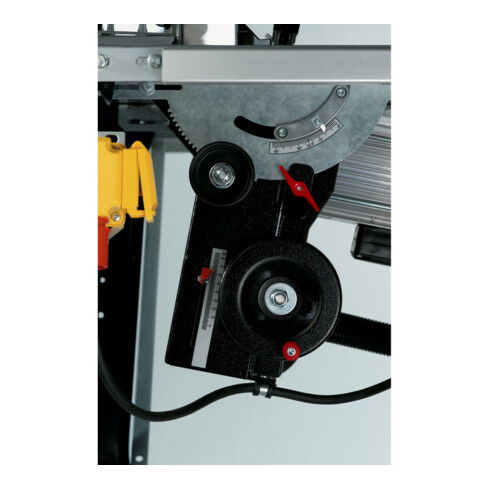 Metabo Scie circulaire de table TKHS 315 M - 4,20 DNB Kit avec chariot coulissant sur roulement à billes, pour courant triphasé ; Carton