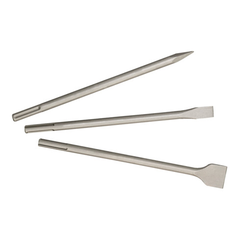Metabo SDS-max beitelset, "classic", 3 stuks