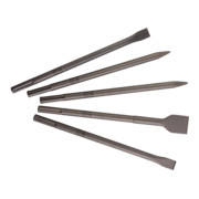 Metabo SDS-max-Meißelsatz 5-teilig (2 Spitz-, 2 Flach- und 1 Breitmeißel)