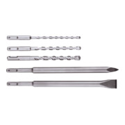 Metabo SDS-plus-Bohrer-/ Meißelsatz 5-teilig