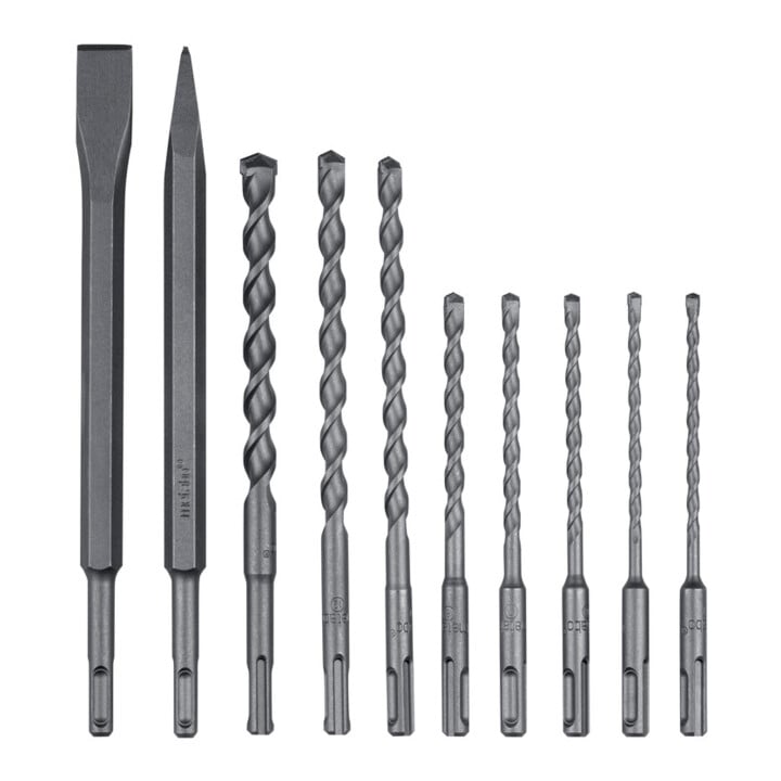 Metabo SDS-plus Bohrer-Meisselset SP 10-teilig