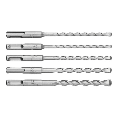 Metabo SDS-plus Classic-Bohrersatz 5-teilig Ø 5, 6, 6, 8, 10 mm, L=160 mm