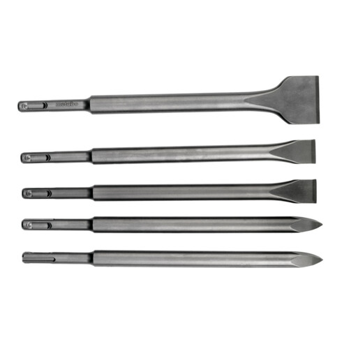 Metabo SDS-plus-Meißelsatz, "professional", 5-teilig