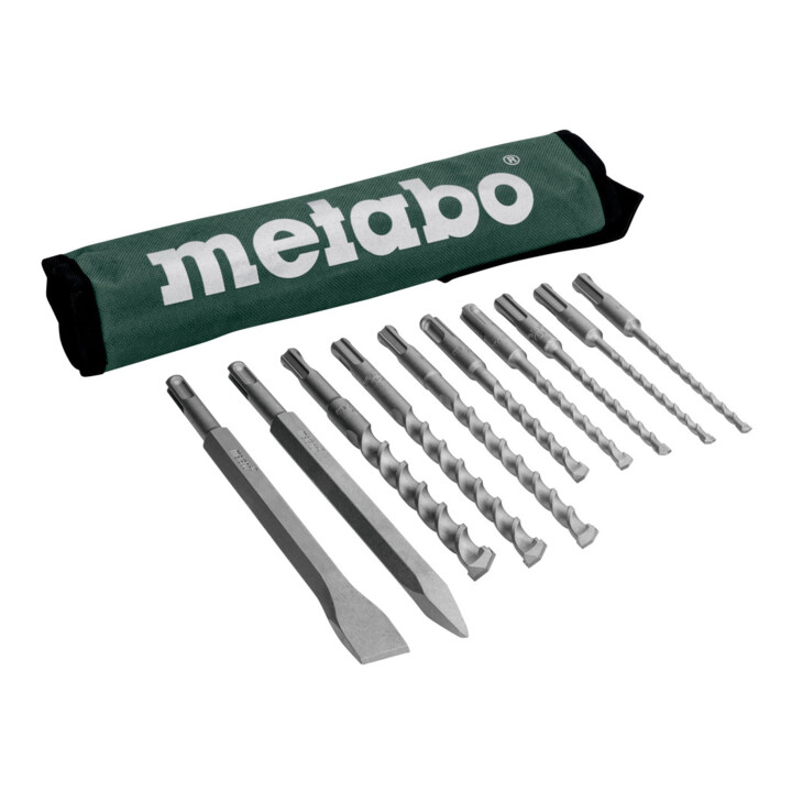 Metabo SDS-plus Promo boren/beitelset 10 stuks