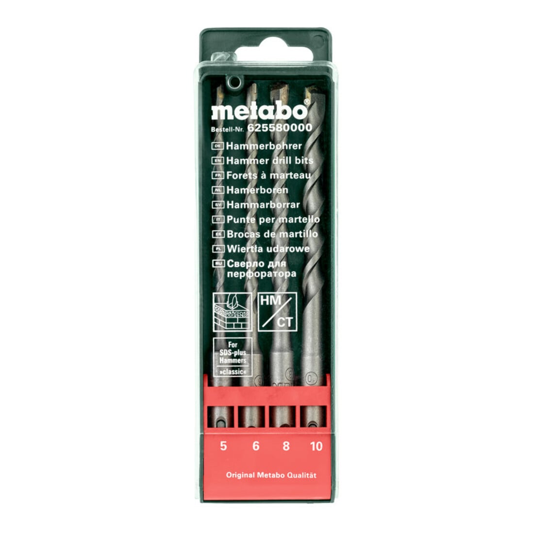 Metabo SDS-plus-SP-Kassette 4-teilig