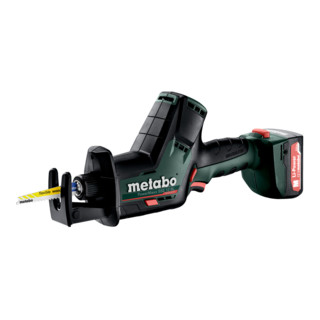 Metabo Sega a gattuccio a batteria PowerMaxx SSE 12 BL custodia in plastica, 12V 2x2Ah Li-Ion + SC 30