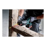 Metabo Sega a gattuccio a batteria SSE 18 LTX BL custodia in plastica, 18V 2x8Ah LiHD + ASC 145-5