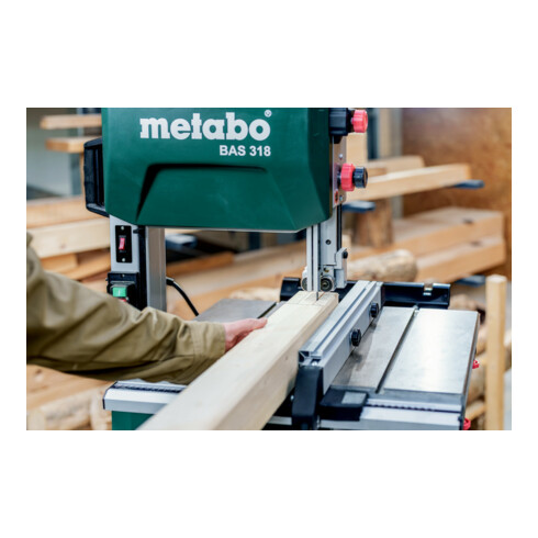 Metabo Sega a nastro BAS 318 Precision DNB per corrente trifase