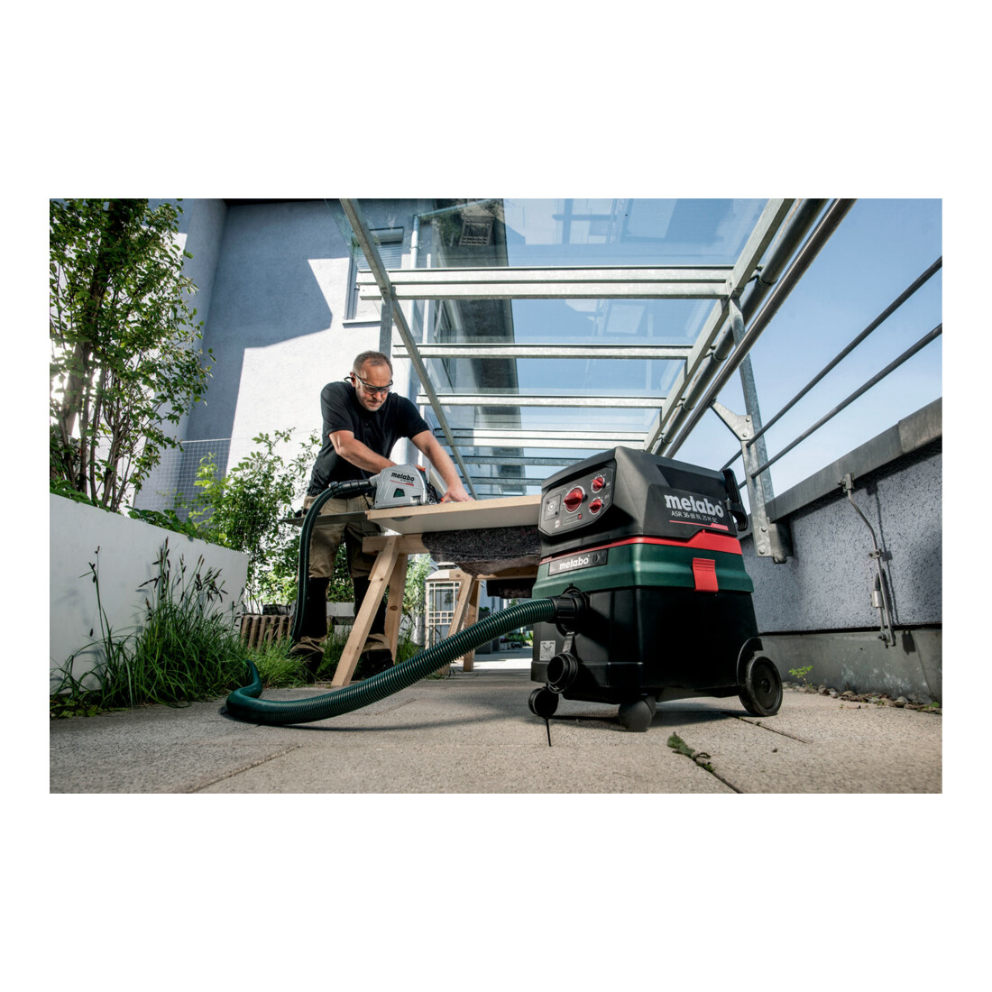 Metabo Sega circolare a immersione a batteria KT 18 LTX 66 BLX 340