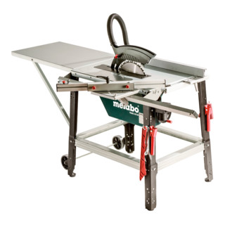 Metabo Sega circolare da banco TKHS 315 M - 4,20 DNB set con slitta scorrevole su cuscinetti a sfera, per corrente trifase, cartone