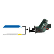 Metabo Sega frontale a batteria SSE 18 LTX Compact MetaLoc-5