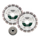 Metabo Set: 2xDiamanttrennscheibe 125x22,23mm, "UP" + 1xQuickspannmutter M 14