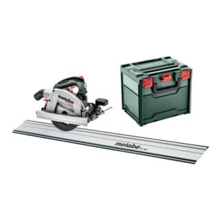 Metabo set accu handcirkelzaag KS 18 LTX 66 BL met geleiderail FS 160; metaBOX 340