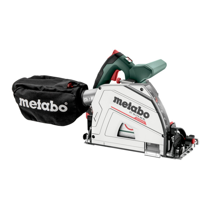 Metabo Set accu invalcirkelzaag KT 18 LTX 66 BL Set met geleiderail FS 160; metaBOX 340; 18V 2x8Ah LiHD + ASC 145