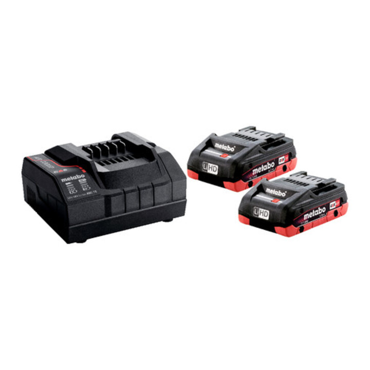 Metabo Set de base batterie 2 x LiHD 4,0 Ah (685163000)