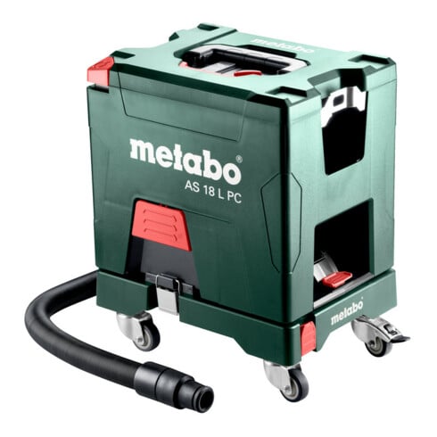Metabo Set di aspirapolvere a batteria AS 18 L PC con piano a rullo, in cartone