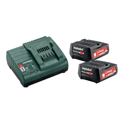 Metabo Set di base 12 V 2x2.0 Ah