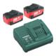 METABO Starter set a batteria Li-Power, Capacità batteria: 5,2Ah-1