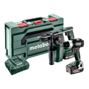 Metabo Set di batterie 2.5.2 18V ; BS 18 LT BL + BH 18 LTX BL 16; metaBOX 145 L