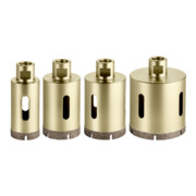 Metabo Set di corone diamantate per piastrelle "Dry", 4pz., M14