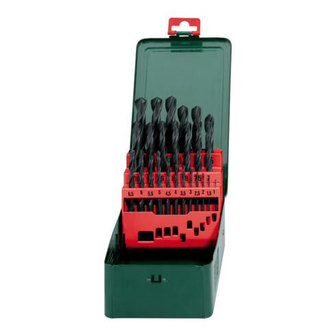 Metabo Set di punte trapano HSS-R-SP, 25pz.