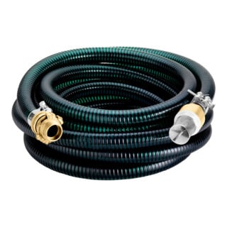 Metabo Set di tubi flessibili di aspirazione con raccordi in ottone 7 m, 1" (25mm)