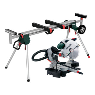 Metabo Set Kappsäge KGS 315 Plus mit Maschinenständer KSU 401; Karton
