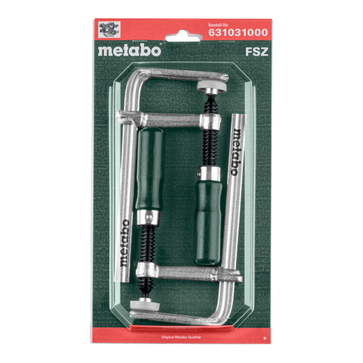 Metabo set klembeugels, nieuw, voor geleiderail 6.31213