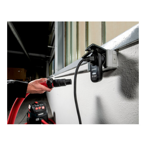 Metabo Set start/stop CordlessControl, modello F (presa di corrente radiocomandata, trasmettitore, 3x nastri a più fori)