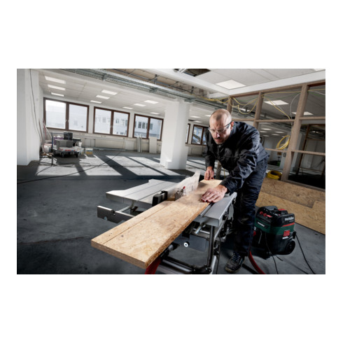 Metabo Set Tischkreissäge TS 254 M mit Untergestell TSU und Schiebeschlitten TS; Karton