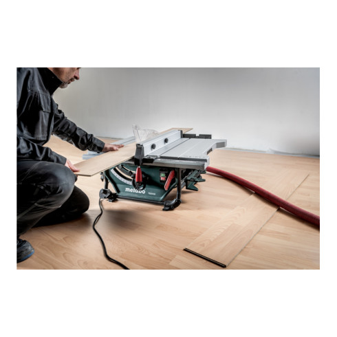 Metabo Set Tischkreissäge TS 254 M mit Untergestell TSU und Schiebeschlitten TS; Karton
