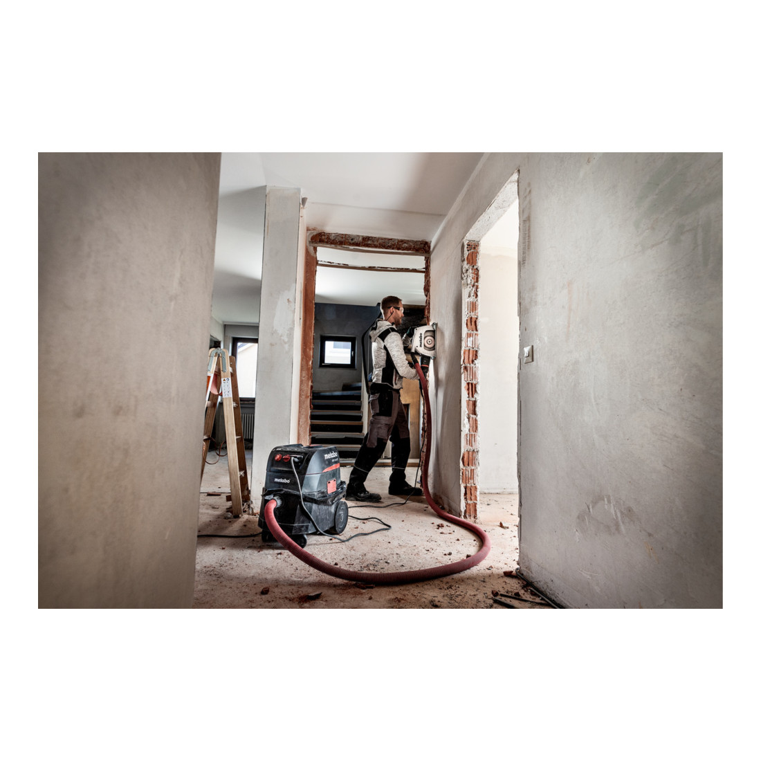 Metabo Sistema di troncatura al diamante TE 24-230 MVT CED con disco per troncatura diamantato UP, valigetta di plastica