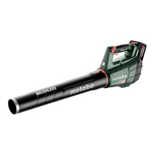 Metabo Soffiatore di foglie a batteria LB 18 LTX BL cartone, 18 V 2x5,2 Ah ioni di litio + ASC 55