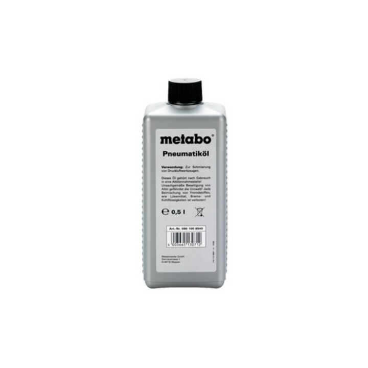 Metabo speciale olie 0,5 liter voor pneumatisch gereedschap