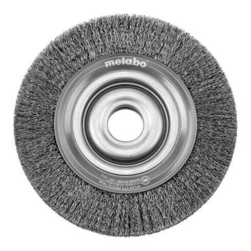 Metabo Stahldrahtrundbürste 200x28x32/ 0,3 mm für Doppelschleifer, EU-Variante