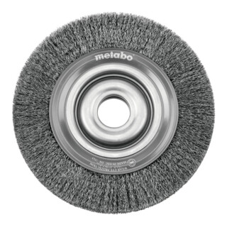 Metabo Stalen Draadborstel 150x28x20/0,3 mm voor Dubbele Slijper, EU-variant