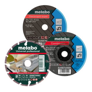 Metabo Starterset Ø 76 mm