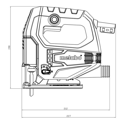 Metabo Stichsäge STEB 65 Quick Karton