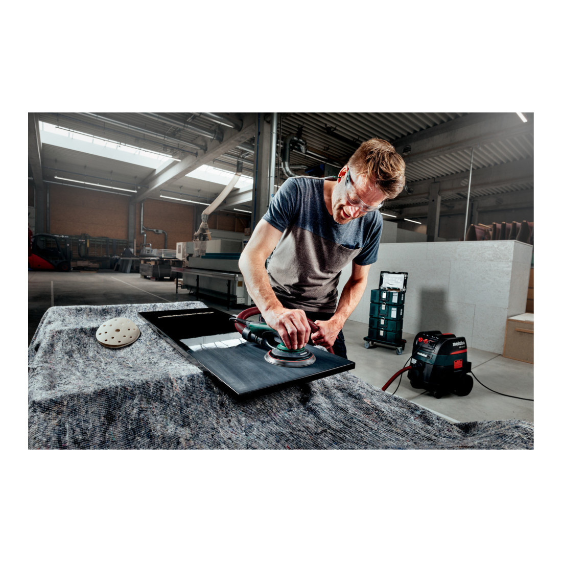 Metabo SXE 150-2.5 BL excentrische schuurmachine Karton